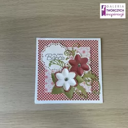 Dzień Babci (3) - Kartka 13 x 13 cm